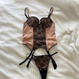 Victoria’s Secret Very Sexy 34B Corset and M Thong